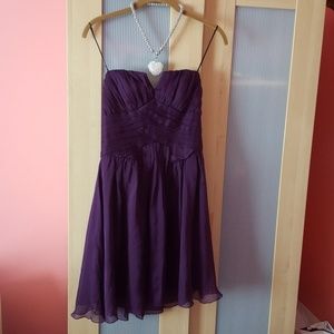 ABS strapless occasion dress  size  6